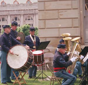 Drummers at Wheelling, WVa